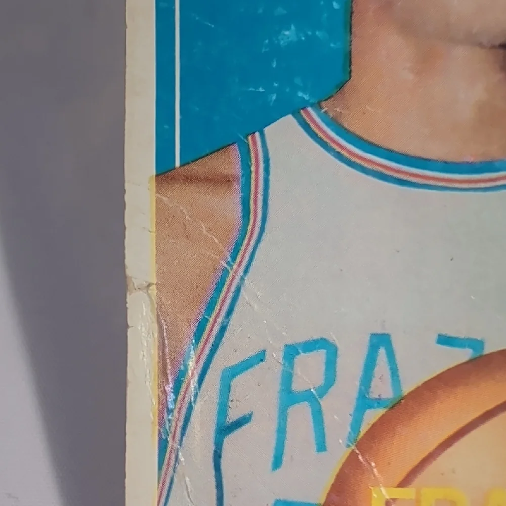 Topps Walt Frazier Basketball Card Blue White Brown - Picture 3 of 8